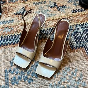 By Far Nude Heel Size 36